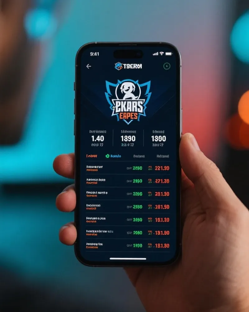 赛事数据统计界面